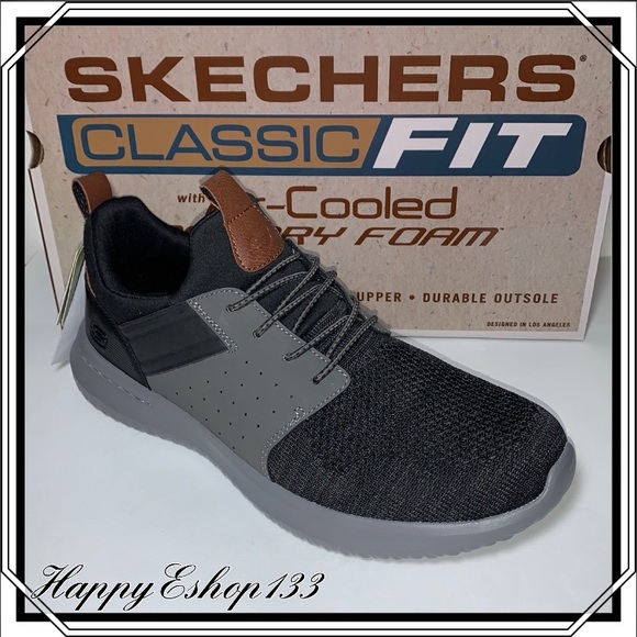 Skechers Other - Skechers Men's Delson 3.0 Memory Foam Shoe